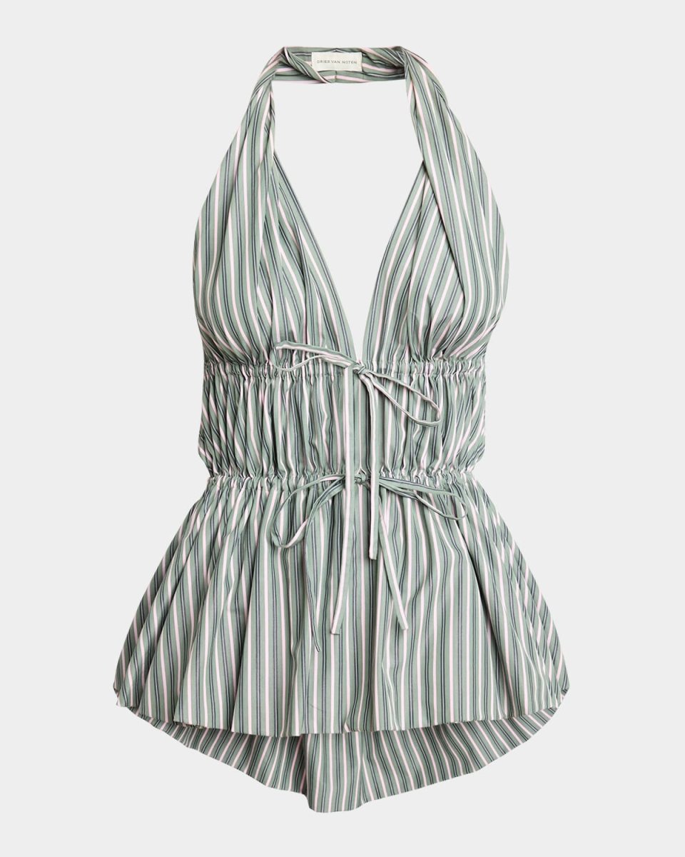 Ceana Stripe Halter Top
